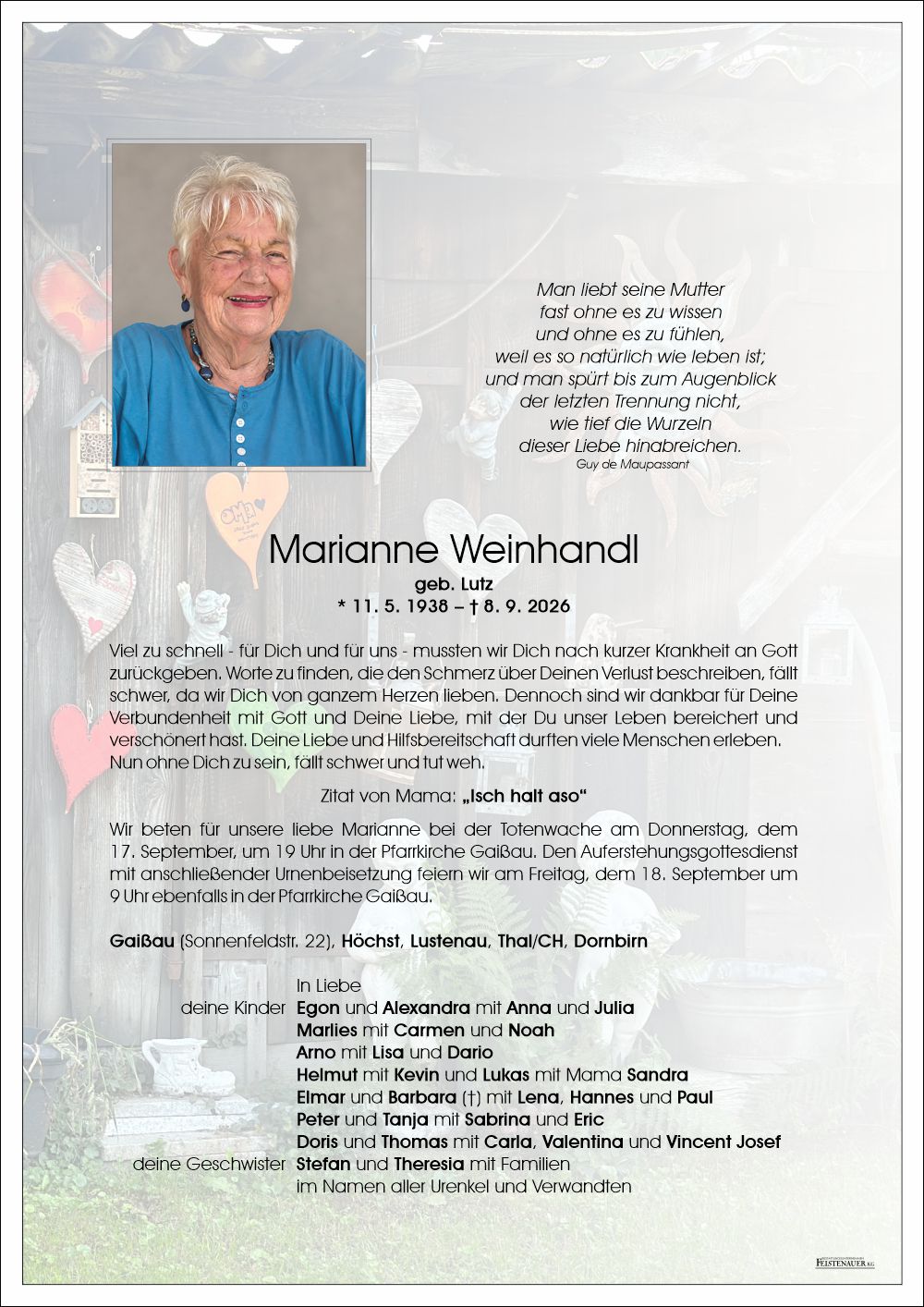 Marianne  Weinhandl